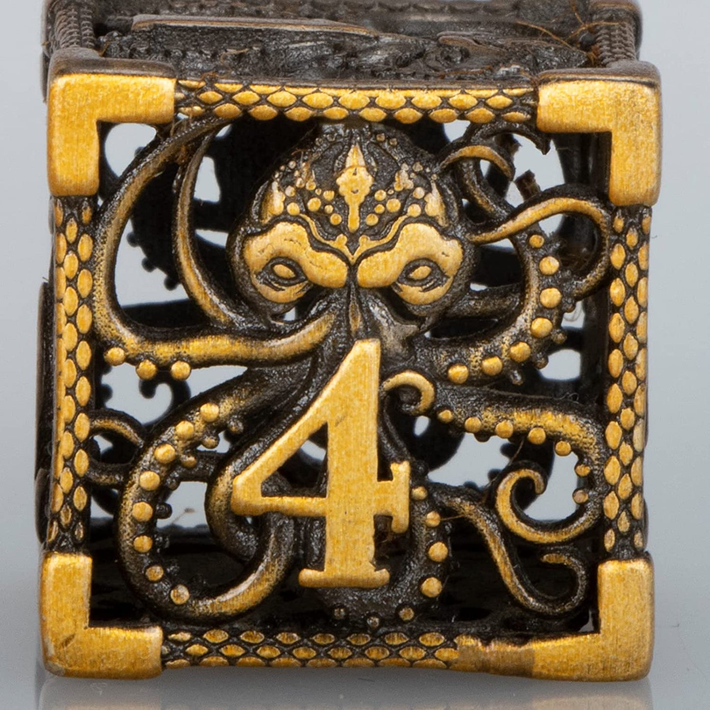 MINDFLAYER - Hollow Metal Dice Set