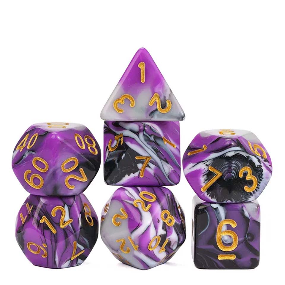 Hex - Dice Set - Multi-color
