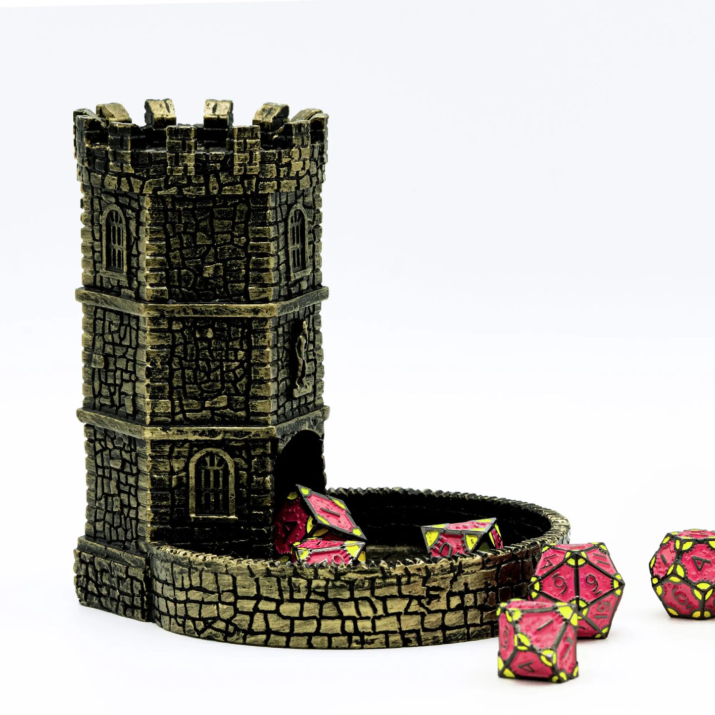 Castle Dice Tower - Dice Rolling Tower - D&D Dice Tower