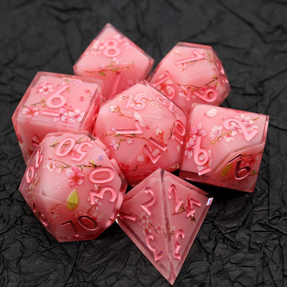 CHARM PERSON - Layered Dice Set - Pink